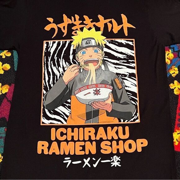 Naruto Shippuden Ichiraku Ramen Shop Hungry Graphic Tee Shirt / Size S - Picture 3 of 4